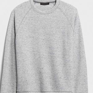 Men’s brushed waffle sweatshirt